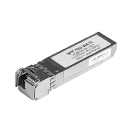 ANTAIRA 10G Fiber SFP+ Transceiver WDM-A, Single Mode 10Km / LC / TX:1270nm RX:1330nm, 0 to 70C SFP-10G-WA10